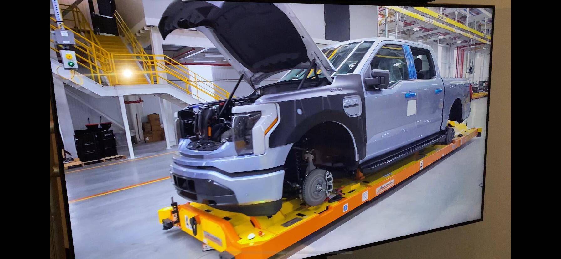 Ford F-150 Lightning Factory tour yesterday @ Rouge F150 Lightning Assembly Line IMG_7095