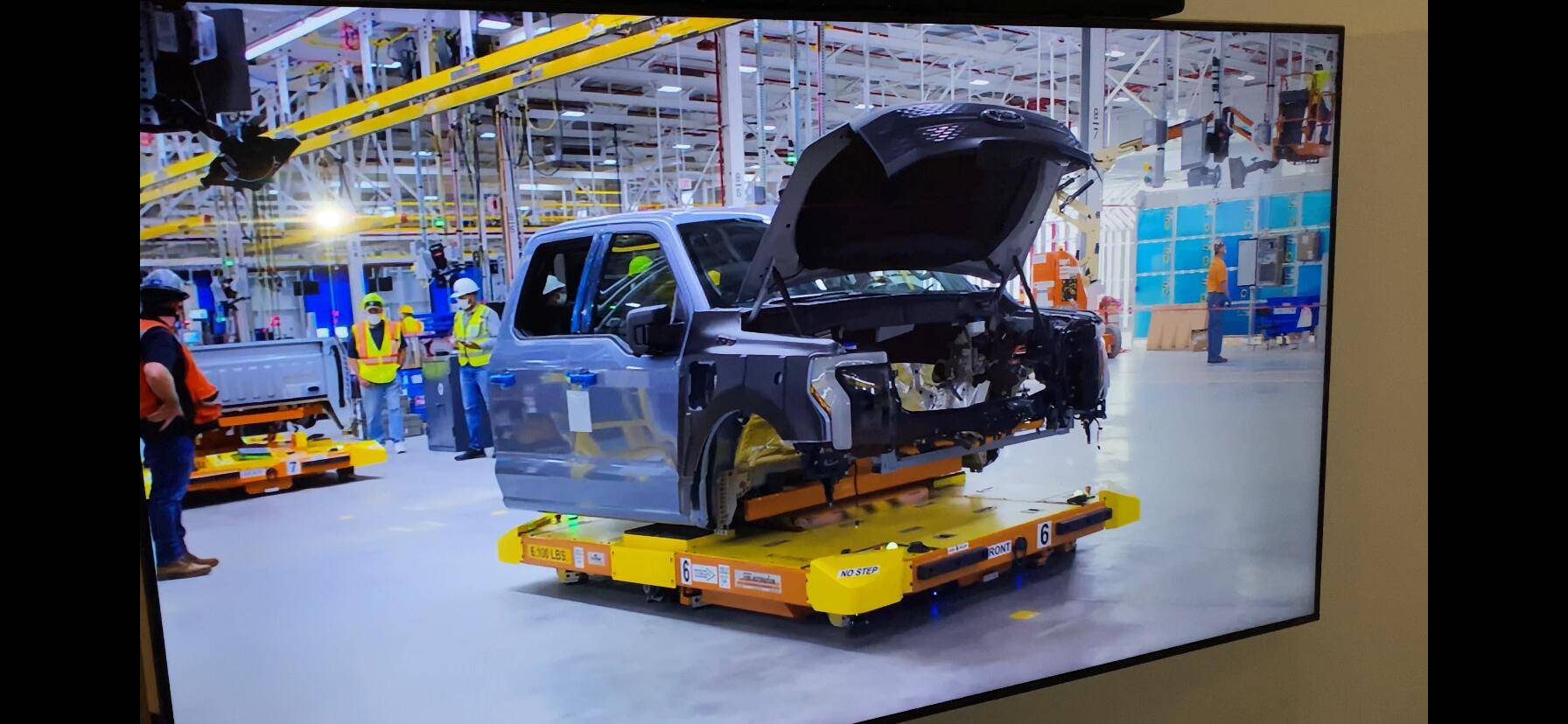 Ford F-150 Lightning Factory tour yesterday @ Rouge F150 Lightning Assembly Line IMG_7096