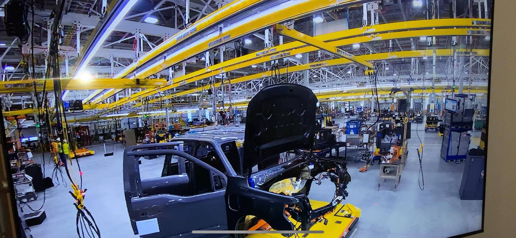 Ford F-150 Lightning Factory tour yesterday @ Rouge F150 Lightning Assembly Line IMG_7097