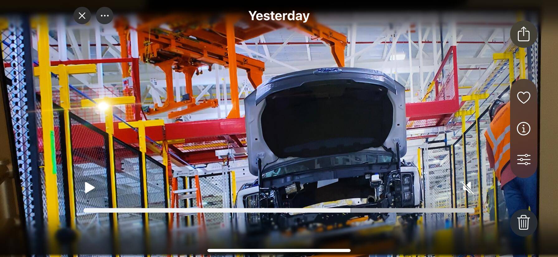 Ford F-150 Lightning Factory tour yesterday @ Rouge F150 Lightning Assembly Line IMG_7102