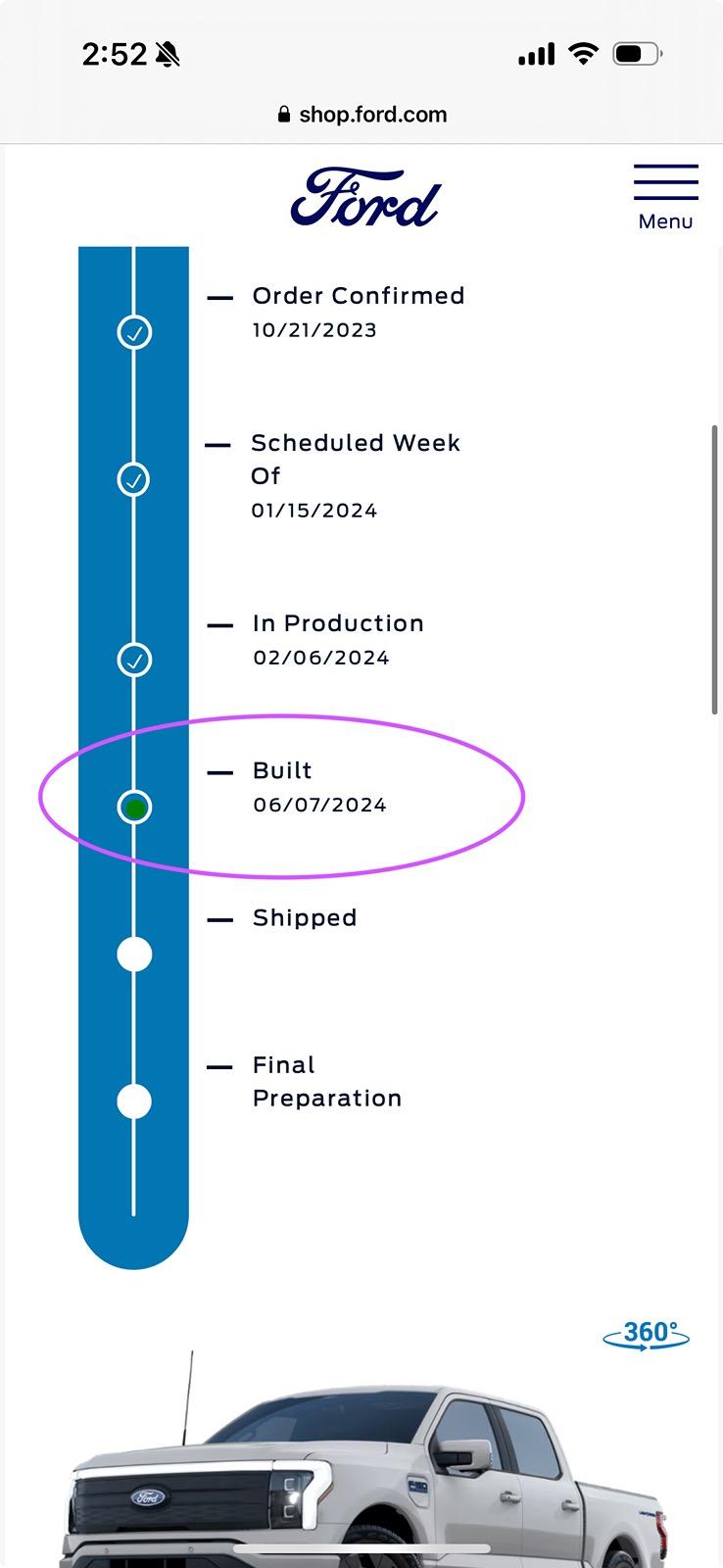 Ford F-150 Lightning What's Your 2024 Lightning Order Status? IMG_7171