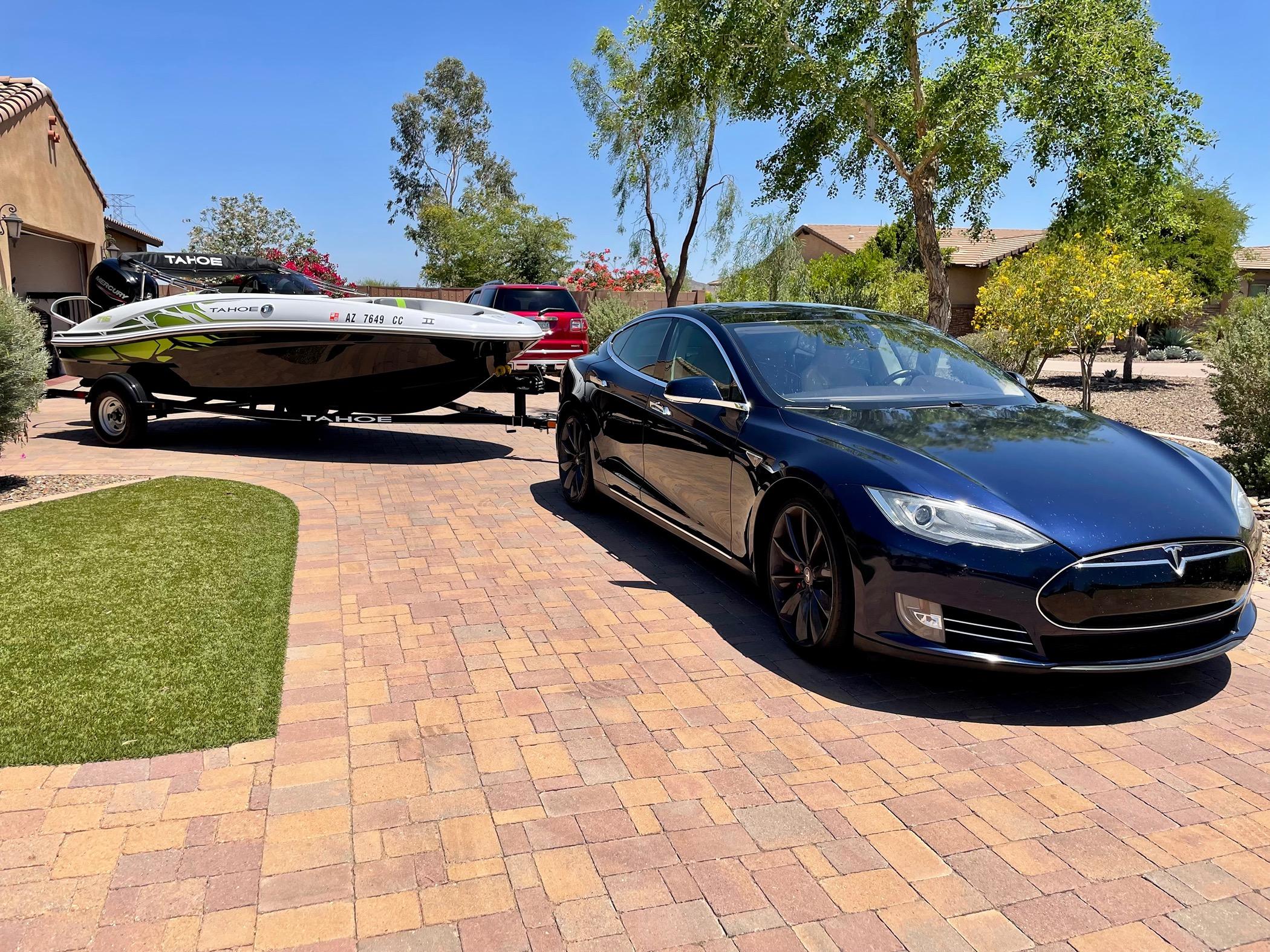 Ford F-150 Lightning Towed camper 1,250-miles (MN to TX) using Tesla Superchargers IMG_7266