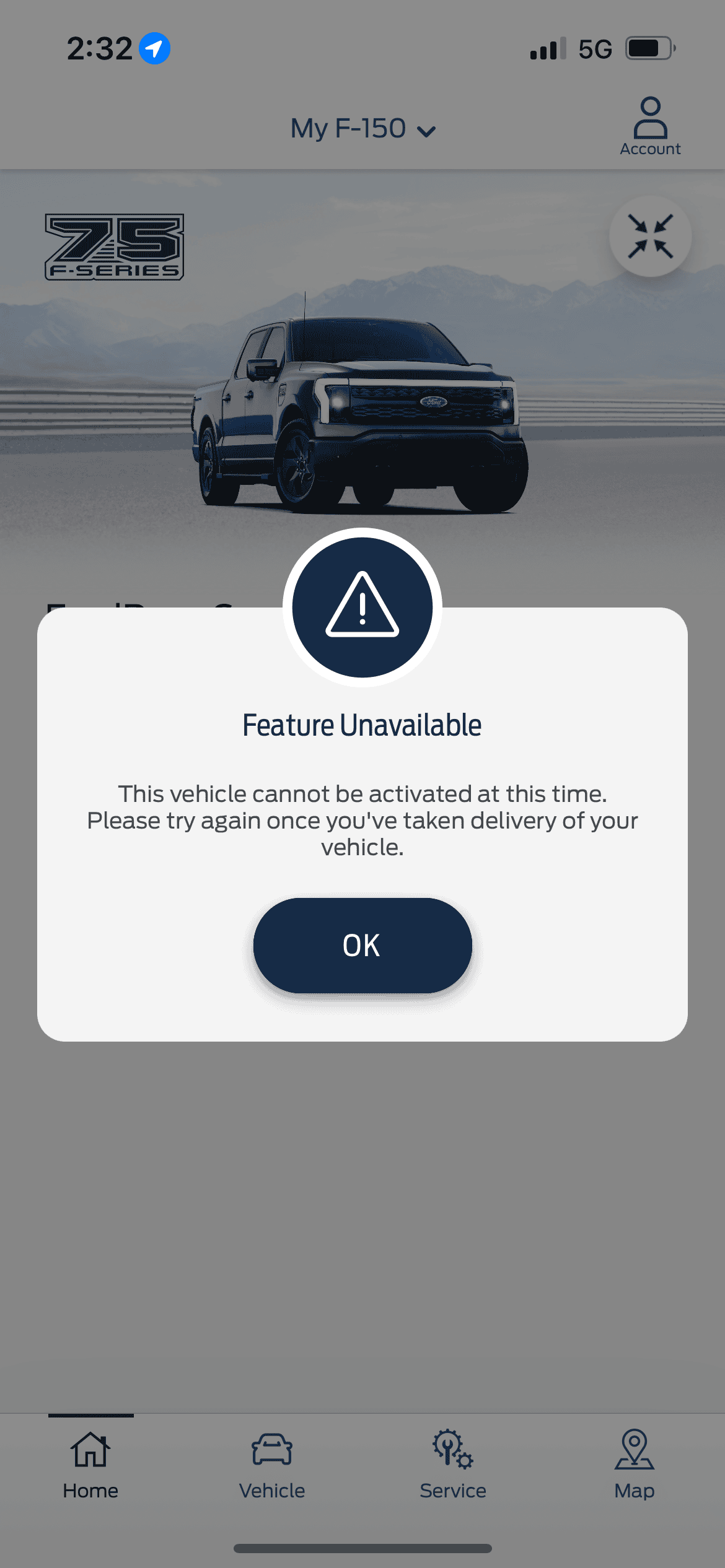 Ford F-150 Lightning FordPass has never worked IMG_7353