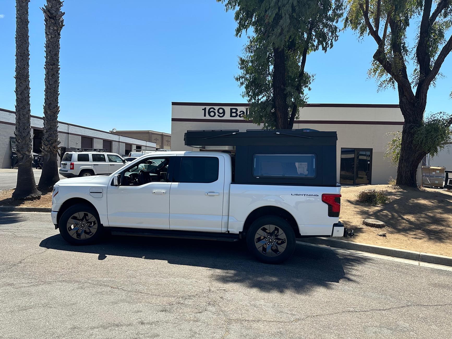 Ford F-150 Lightning Camper and Tesla superchargers IMG_7748