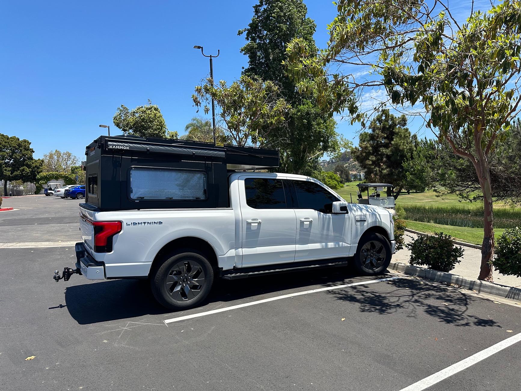 Ford F-150 Lightning Camper and Tesla superchargers IMG_7760