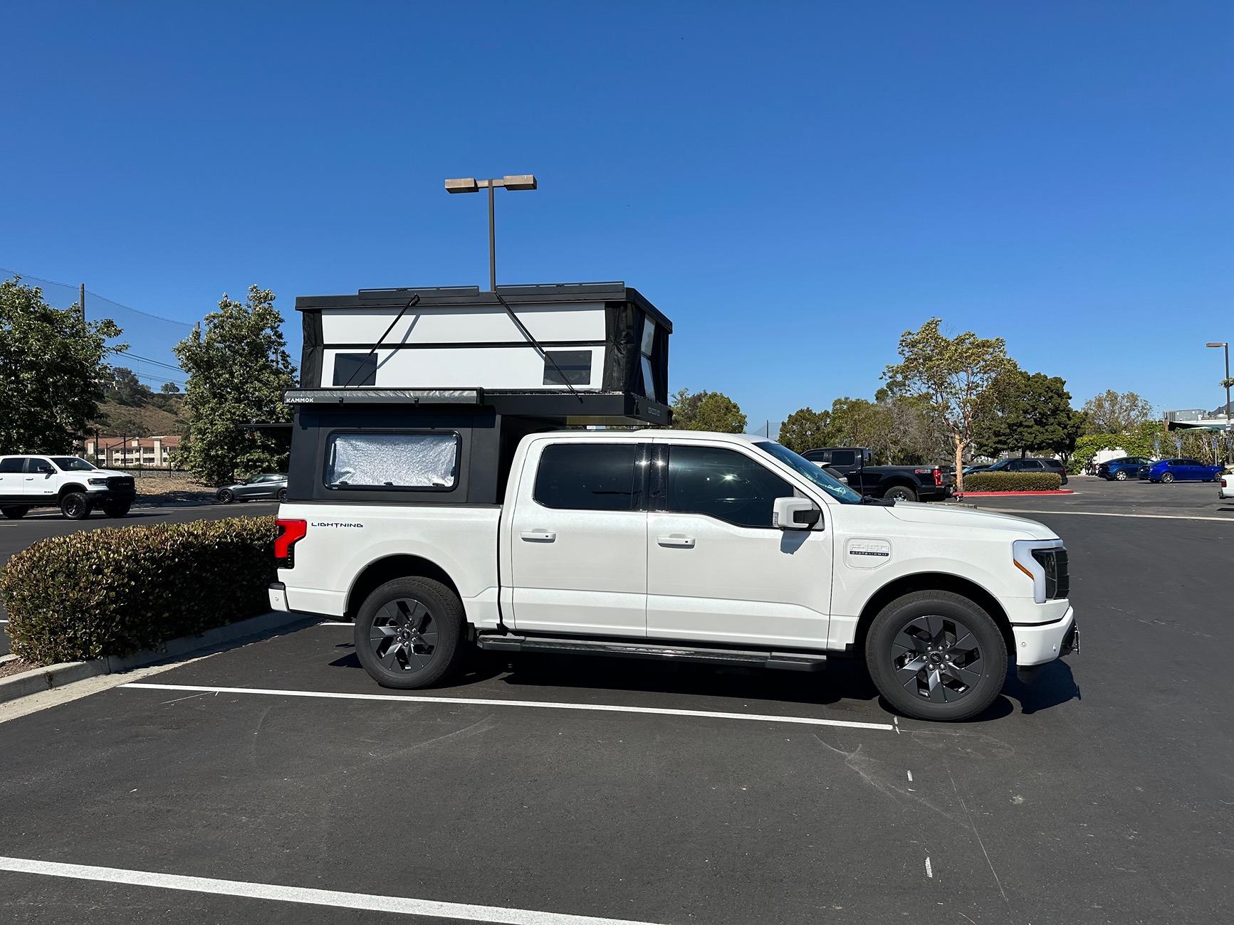 Ford F-150 Lightning Camper and Tesla superchargers IMG_7764