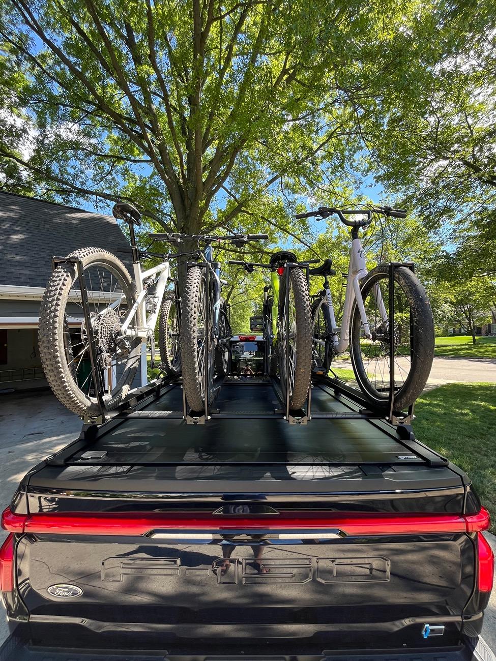 Retrax XR Rhino Rack and 1Up Bike Racks Ford Lightning Forum For F 150 Lightning EV Pickup News Owners Discussions Community