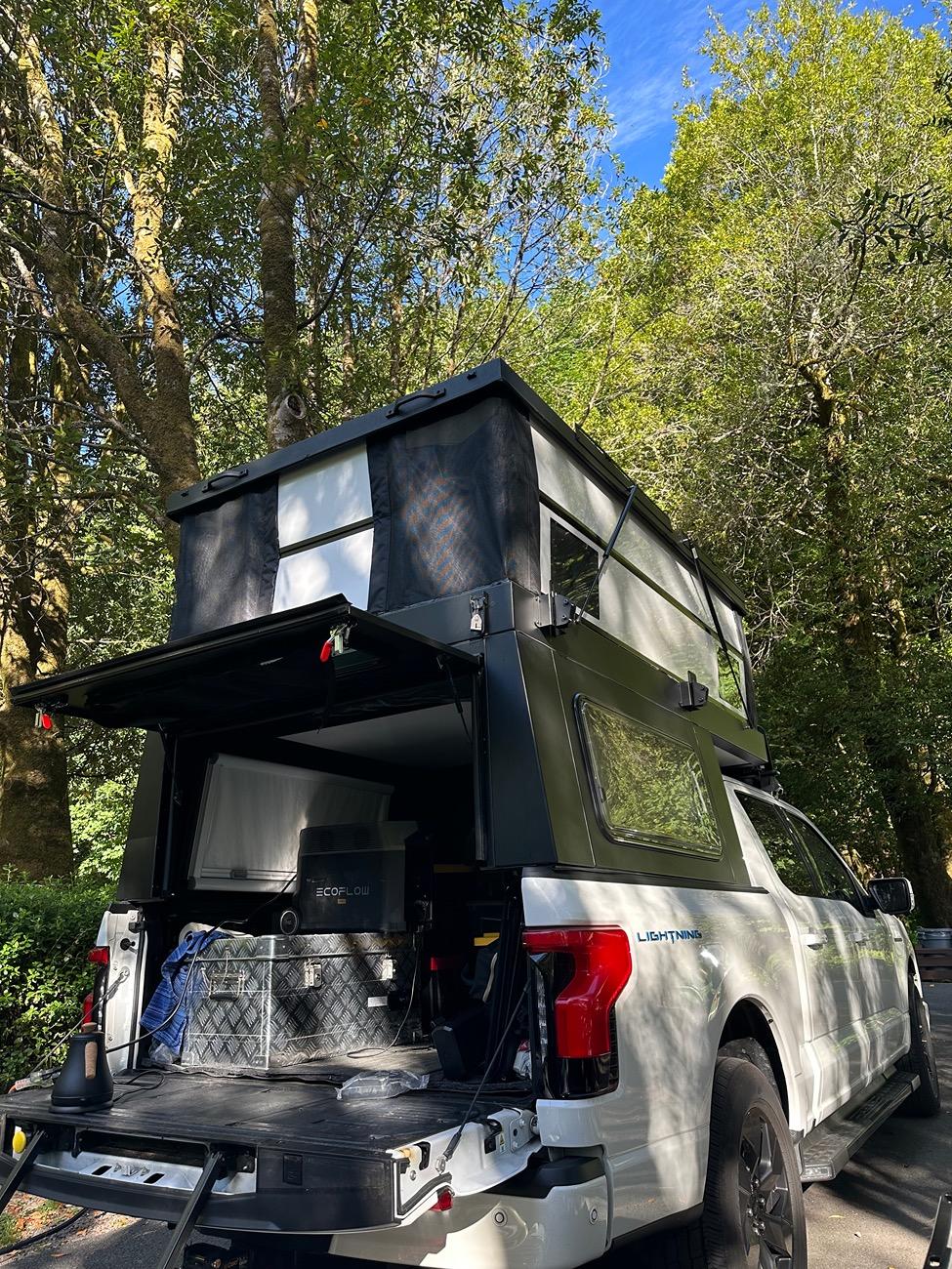 Ford F-150 Lightning Camper and Tesla superchargers IMG_7999