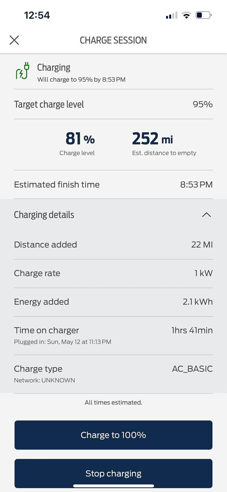 Ford F-150 Lightning Wild mileage jump when charging IMG_8067