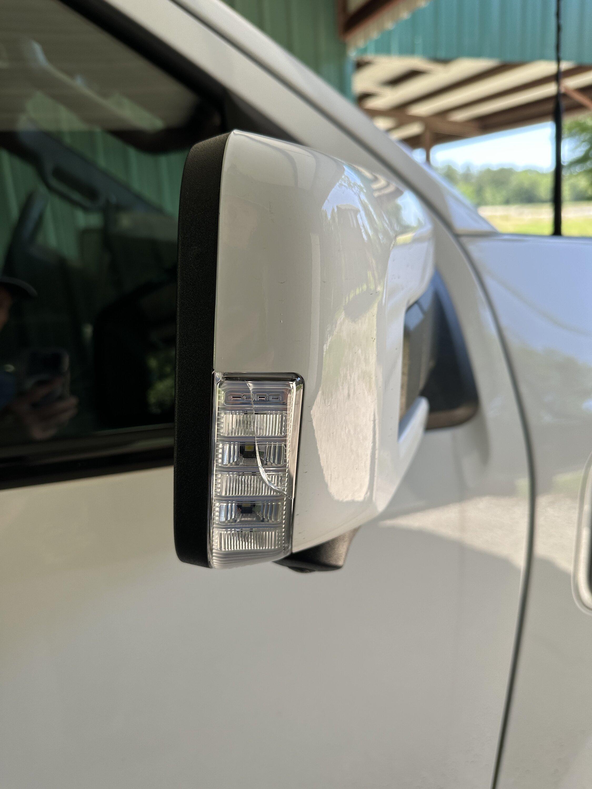 Ford F-150 Lightning Broke Turn Signal in Mirror - how to repair? IMG_8339.JPG