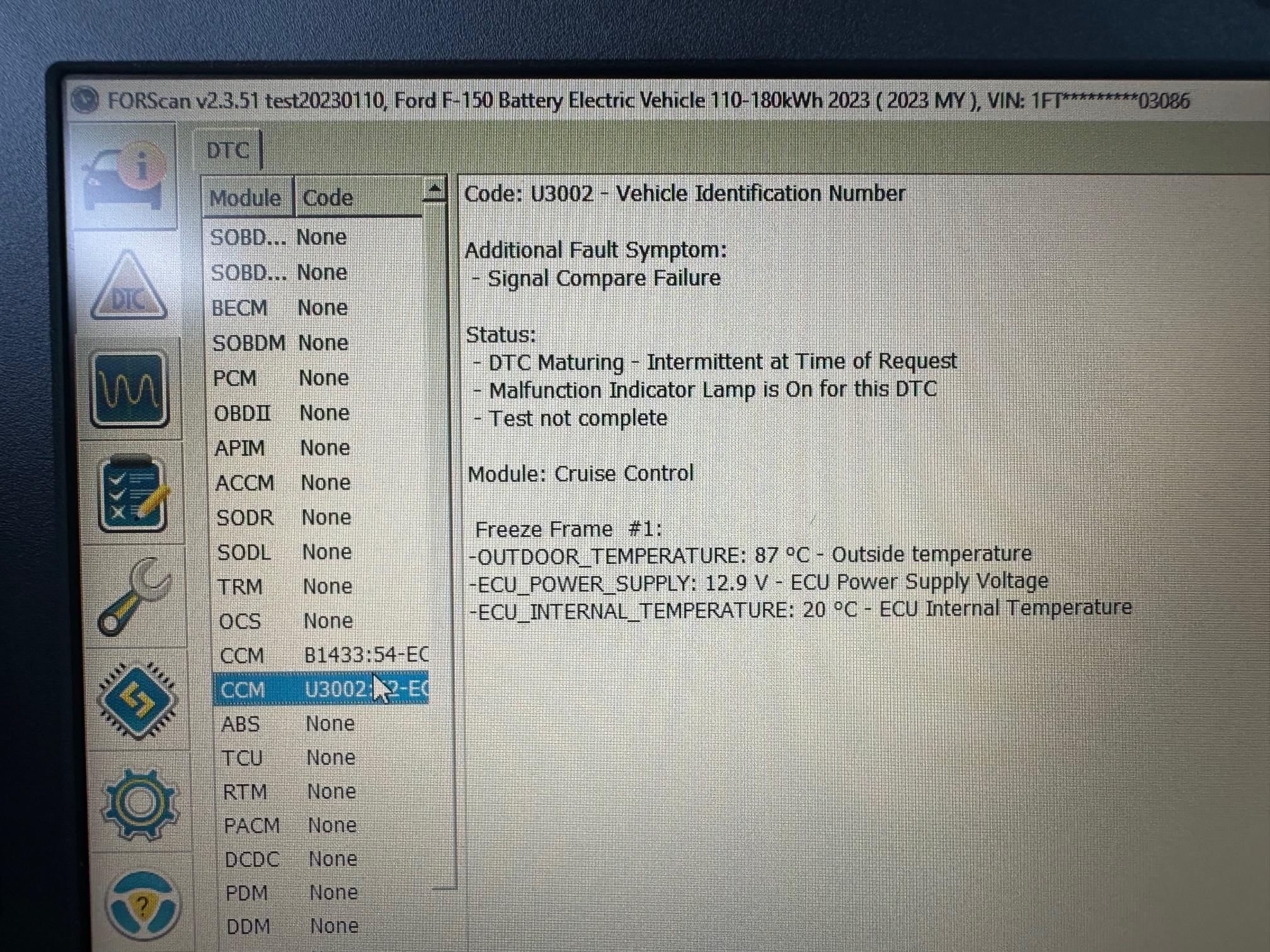 Ford F-150 Lightning DIY: Installing ACC (Adaptive Cruise Control) and LKA (Lane Keep Alert) to 2022 F-150 Lightning XLT IMG_8502