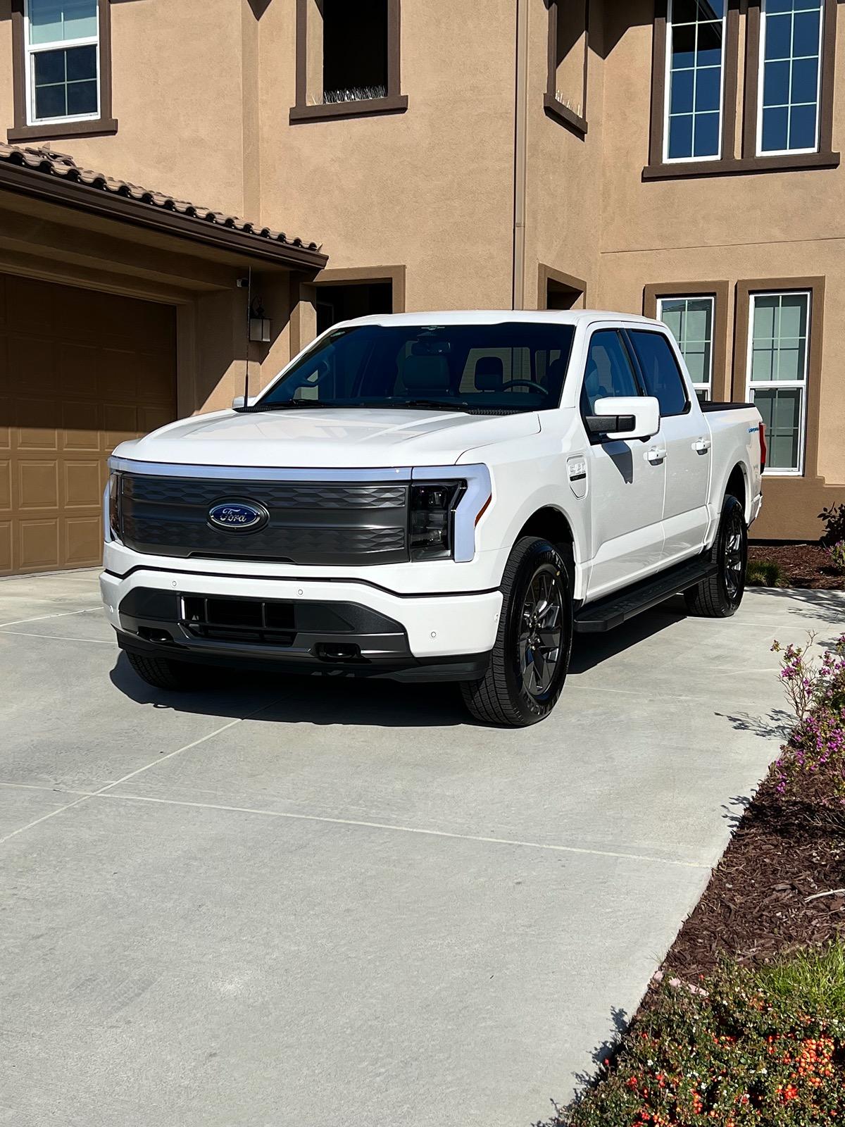 Ford F-150 Lightning Tinted Front Light Bar IMG_9579