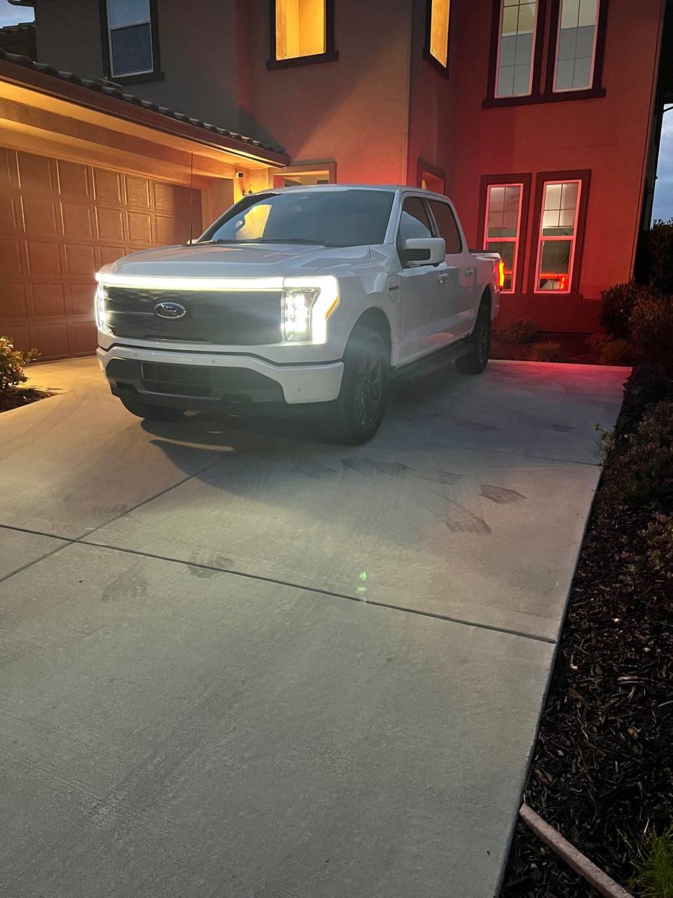 Ford F-150 Lightning Lightbar wrapped with STEK Light Protection Film IMG_9692