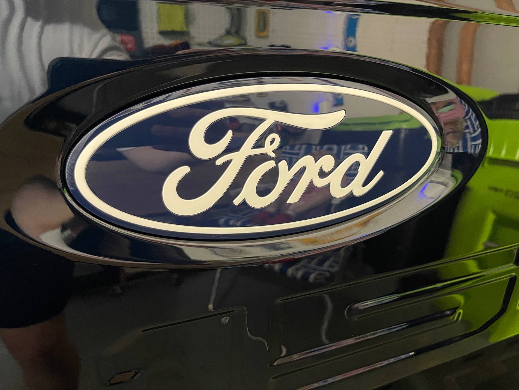 Ford F-150 Lightning Outline emblem upgrade IMG_9773