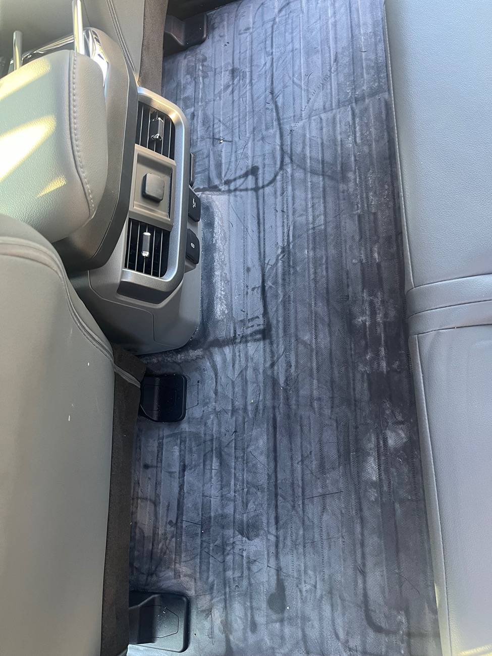 Ford F-150 Lightning Chalky Vinyl Floors IMG_9786