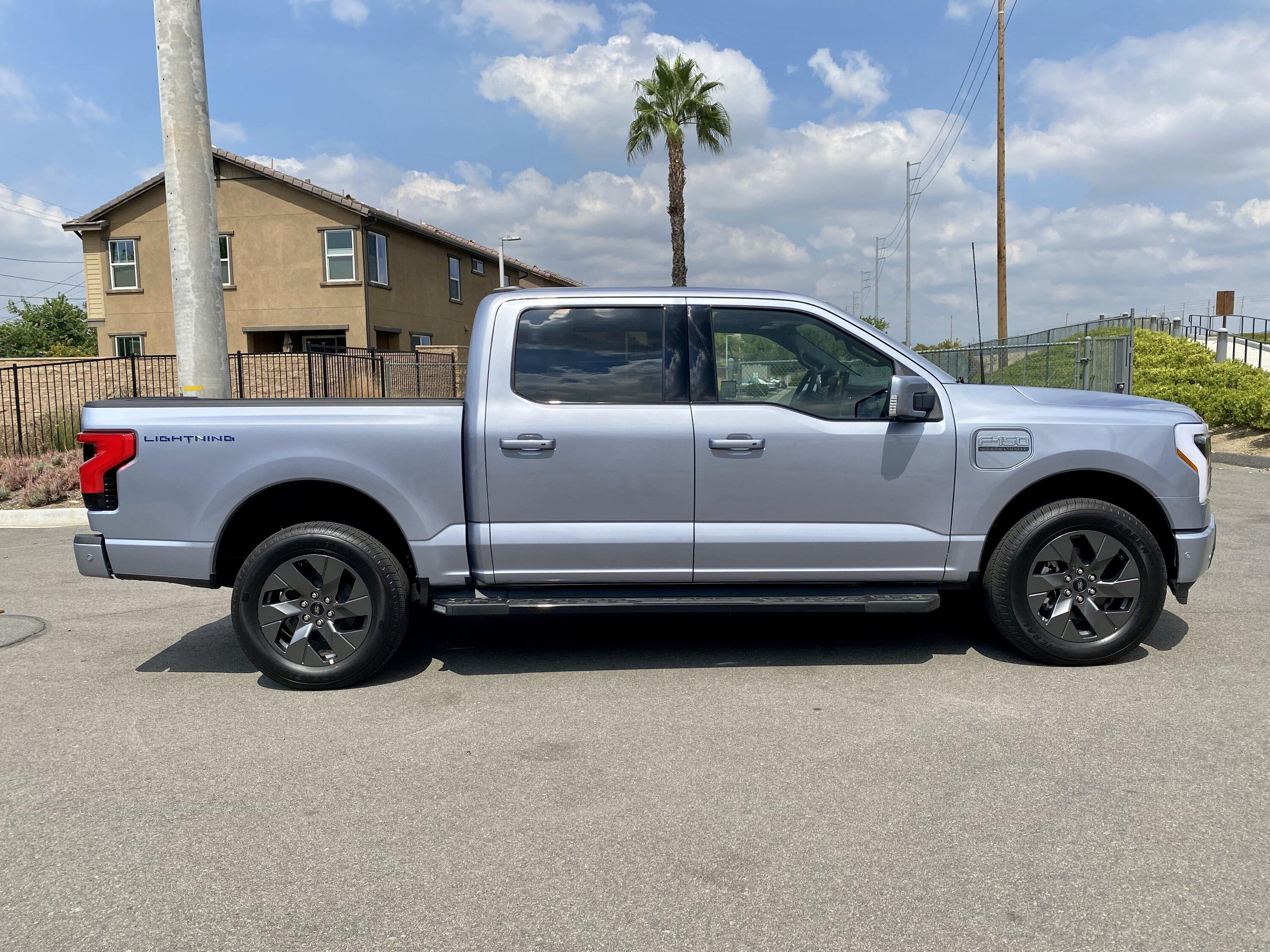 Ford F-150 Lightning Ice Blue Silver Lariat with extended range battery in Southern California 104k OBO IMG_9960