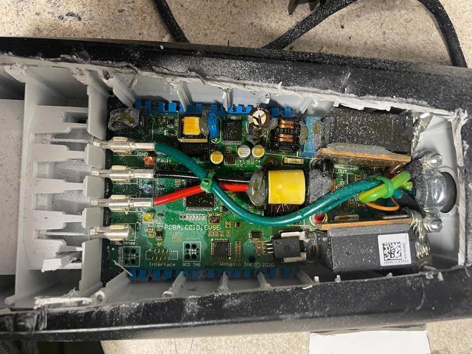 Ford F-150 Lightning Charge Fault with two different at-home chargers (Tesla and Charge point) insides of unit 1