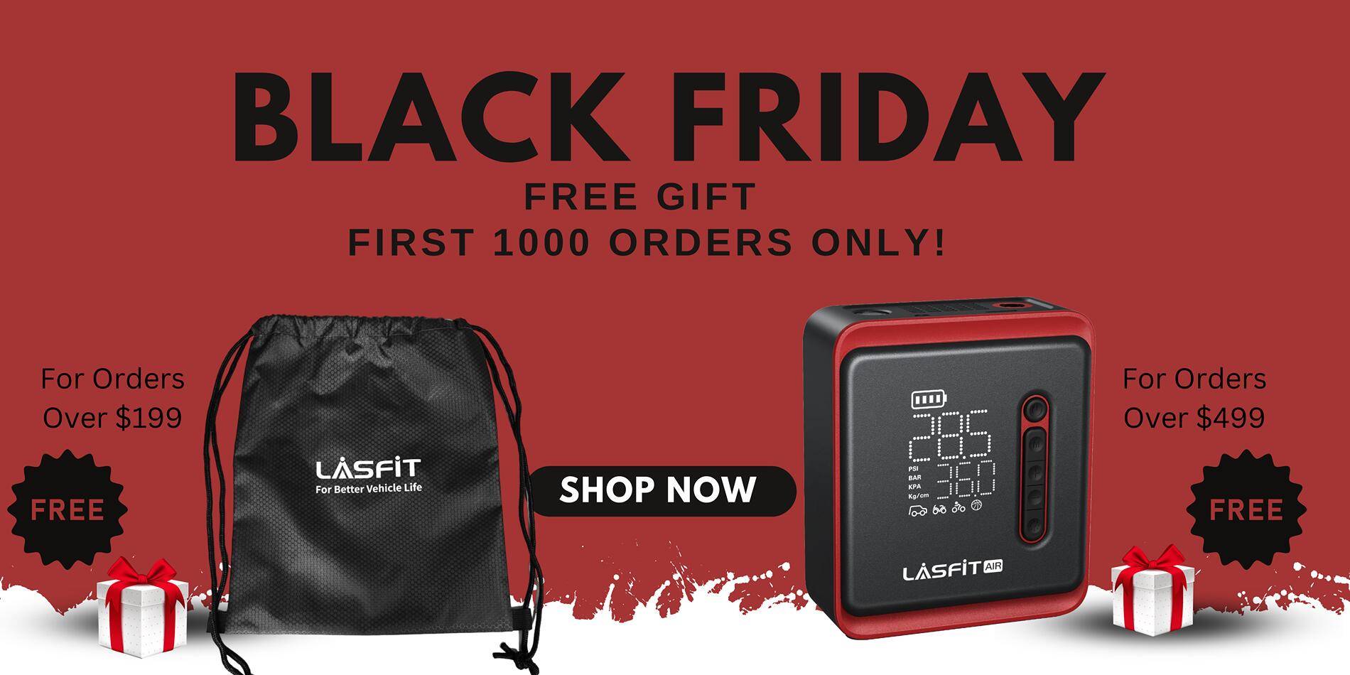 Ford F-150 Lightning Save Up to 30% at Lasfit Black Friday Mega Sale! Lasfit Black Friday FREE Gift