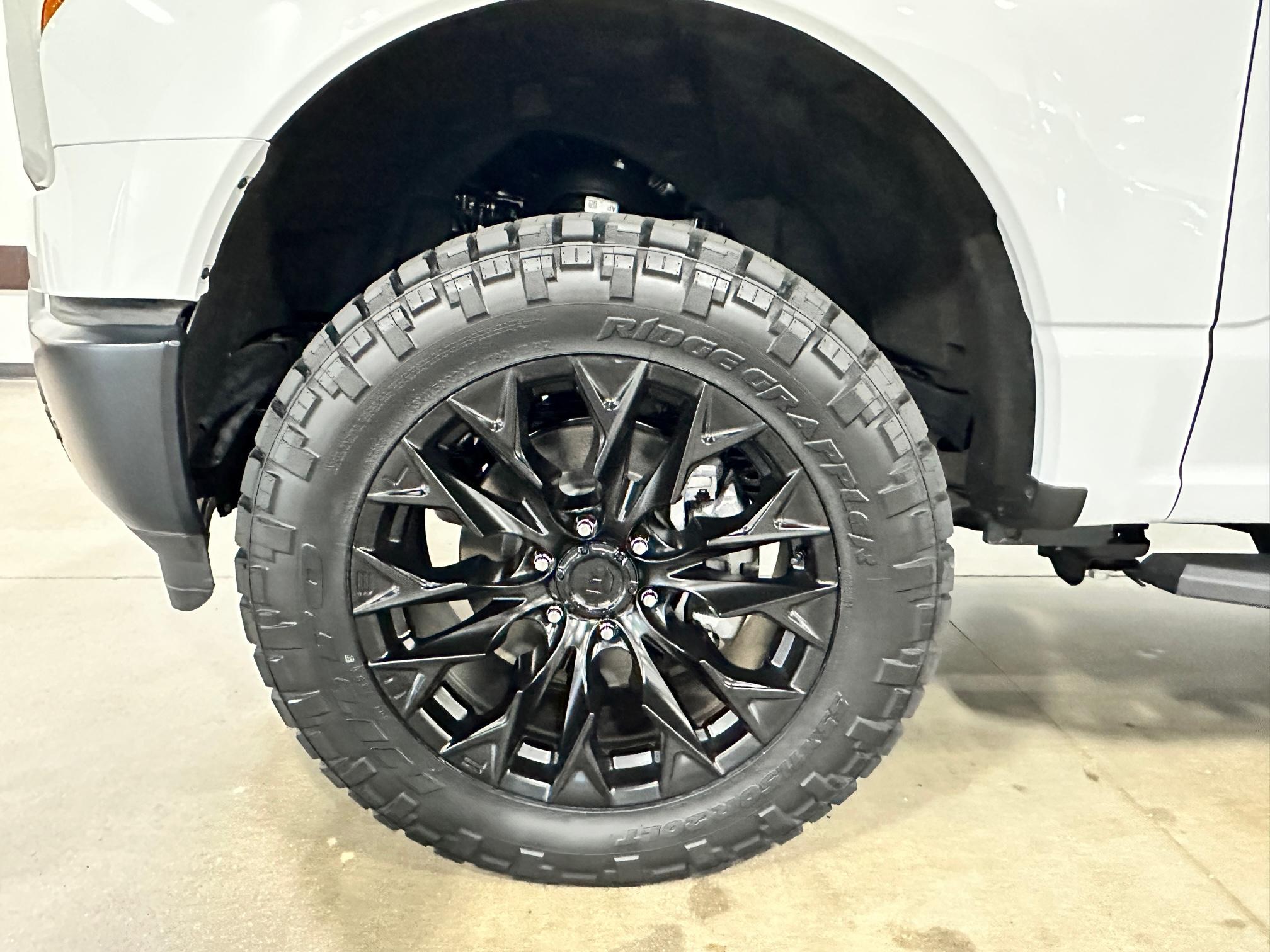 Ford F-150 Lightning My 2022 F150 Lightning Pro gets Fuel wheels, tires and leveling kit Lightning 4.JPG