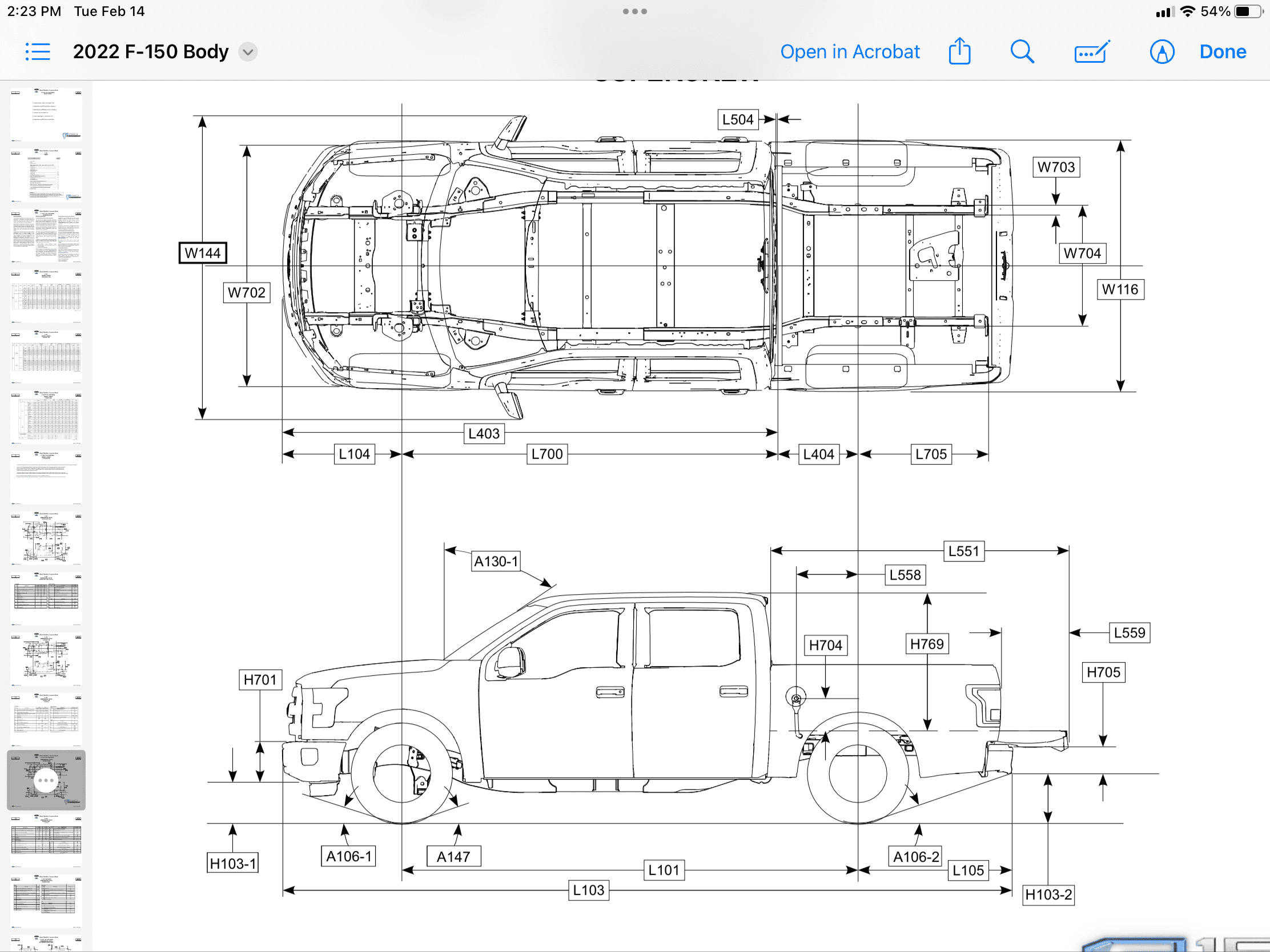 2022 Ford F-150 Lightning Bed Size, F-150 Dimensions