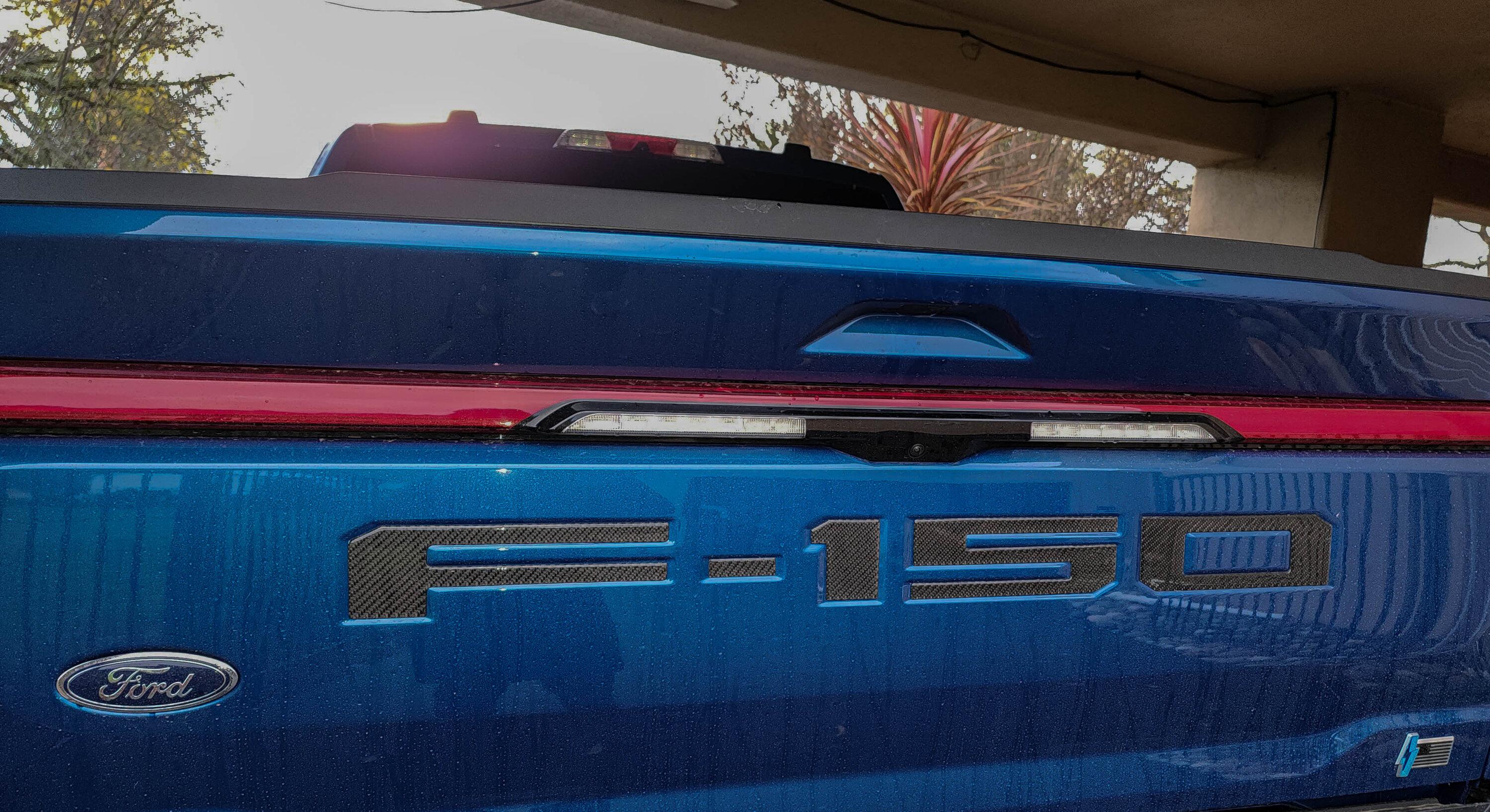 Ford F-150 Lightning 🙋‍♂️ What Did You Do To Your Lightning Today? LIghtning emblem-160631