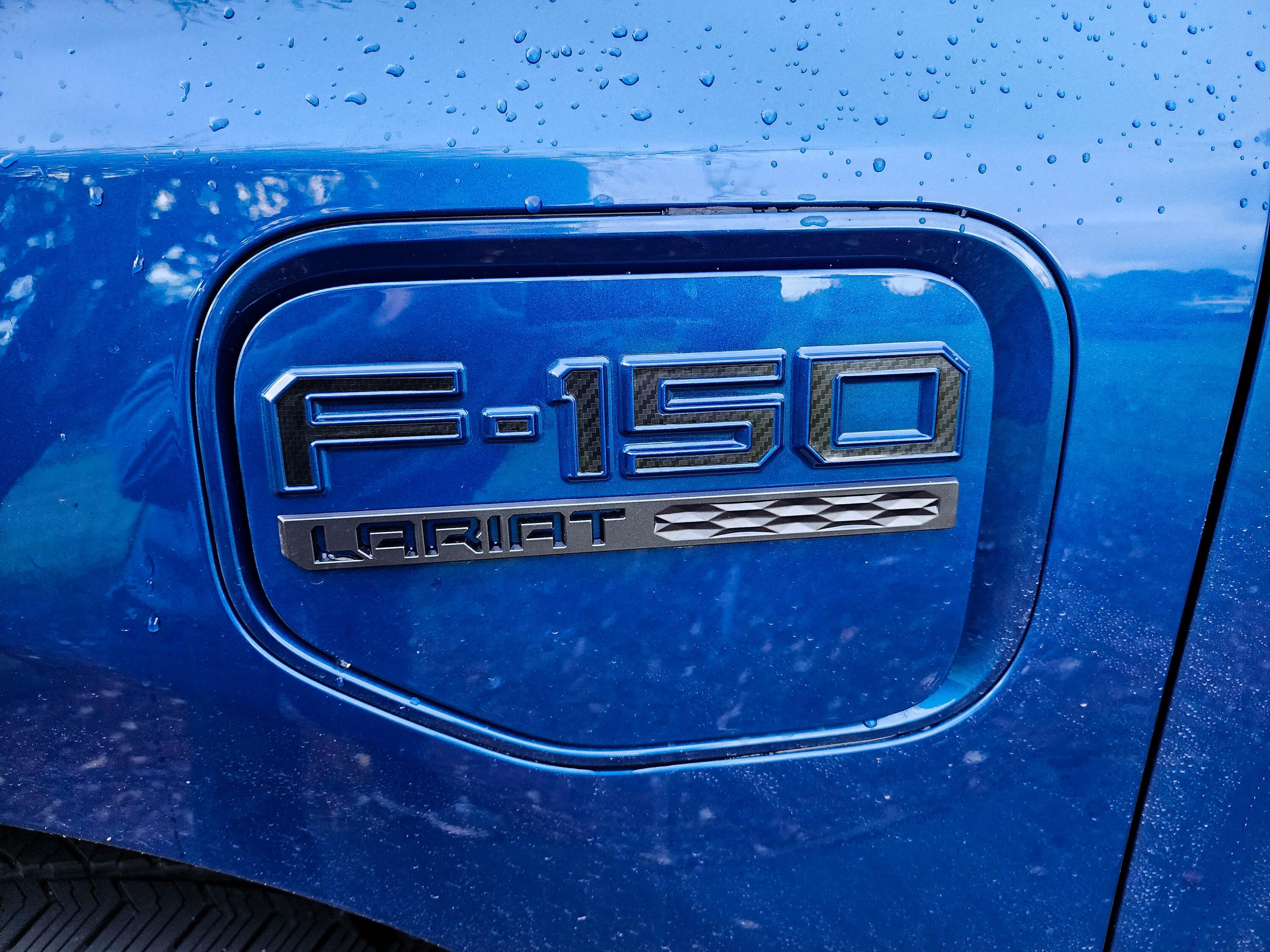 Ford F-150 Lightning 🙋‍♂️ What Did You Do To Your Lightning Today? LIghtning emblem-162230