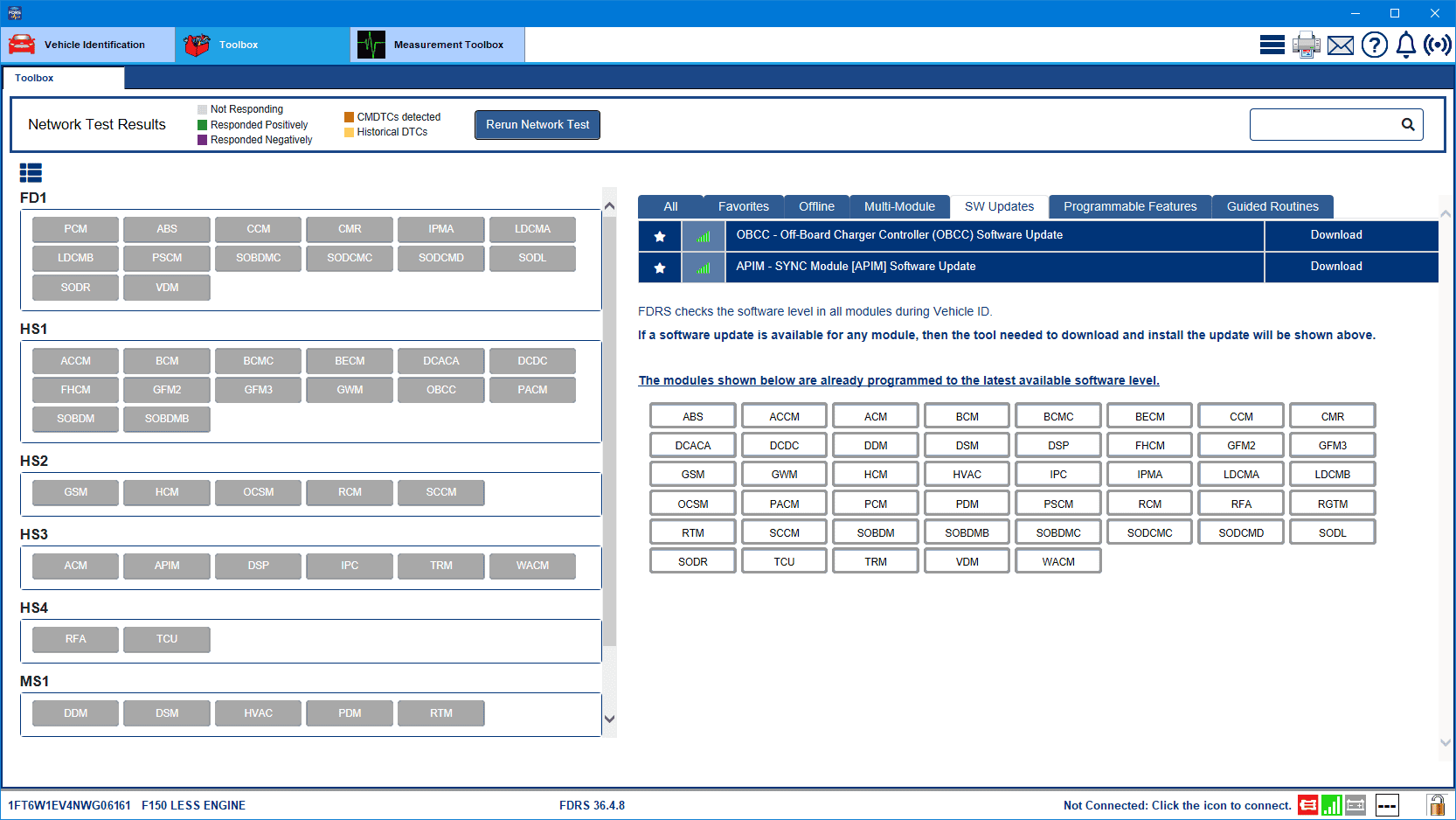 Ford F-150 Lightning Lightning Software Updates using FDRS Lightning_APIM_Update_29-Aug-23