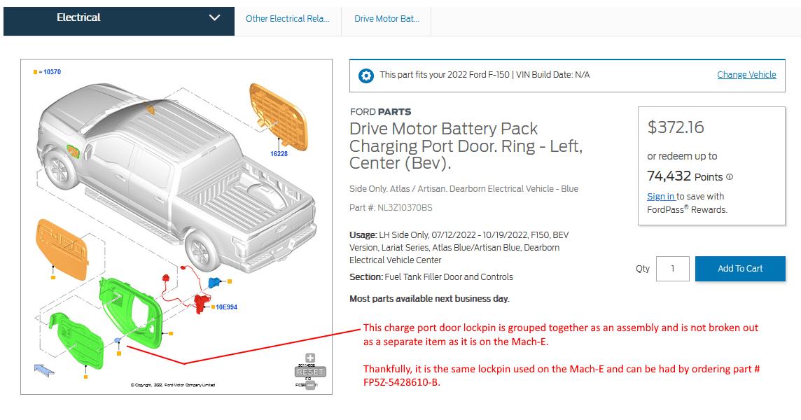 Ford F-150 Lightning Charge Port Door Lockpin Replacement Lightning_Charge_Port_Lockpi