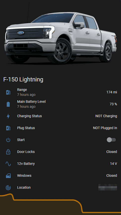 Ford F-150 Lightning Downloading Charge Logs lightning_hassCard