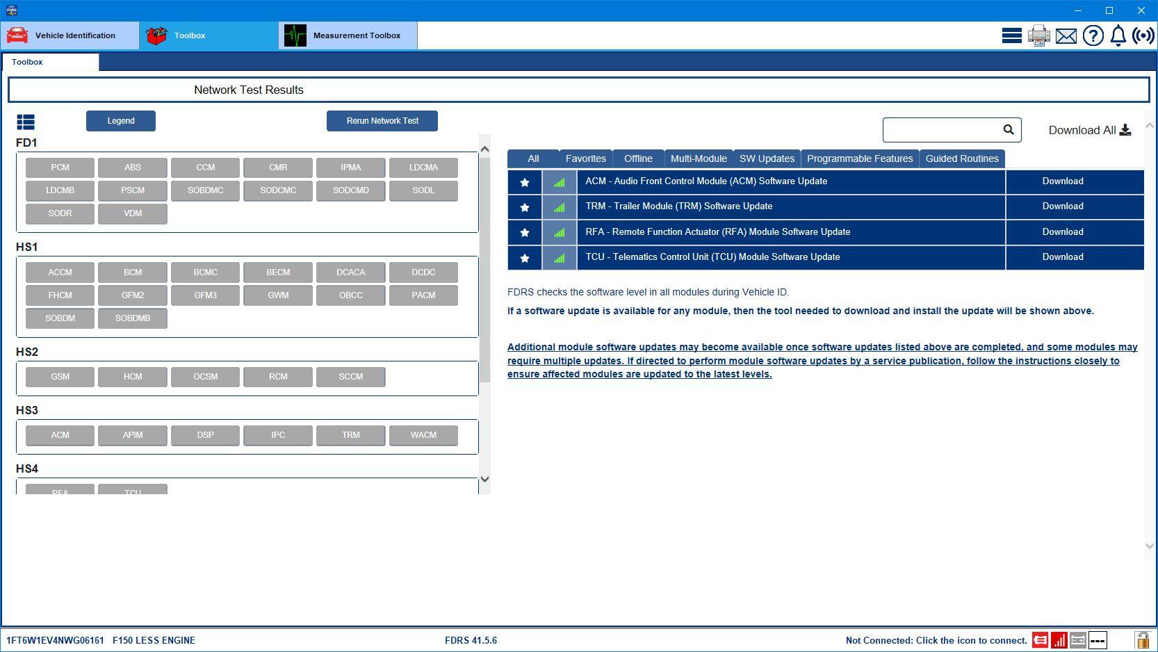 Ford F-150 Lightning Lightning Software Updates using FDRS Lightning_TCU_Update_7-Oct-24