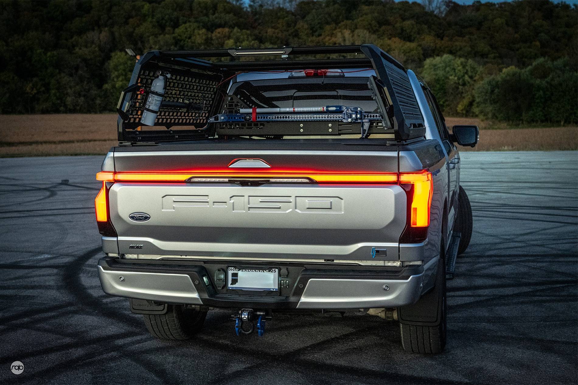 Ford F-150 Lightning Post-Wash Photoshoot lightninglines2