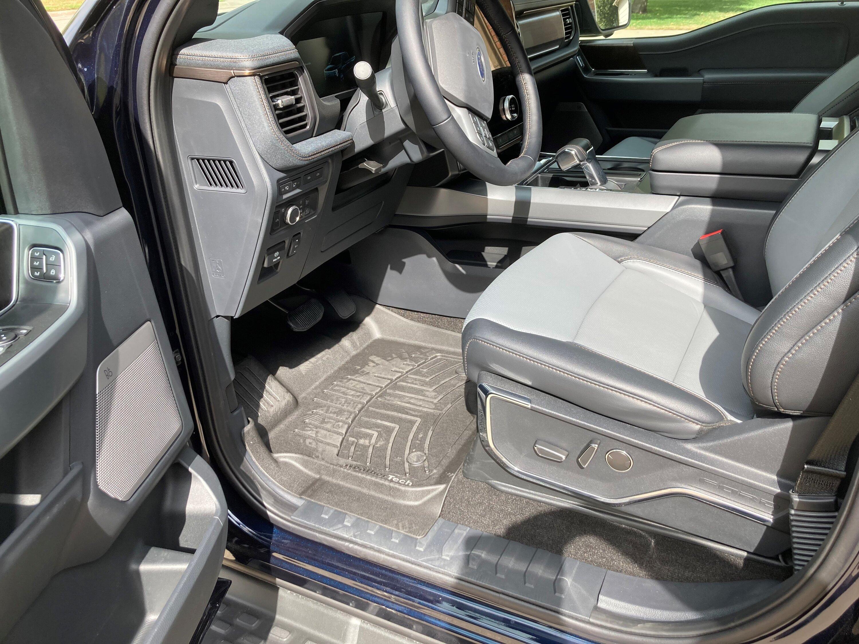 Ford F-150 Lightning Weathertech vs Ford All weather liner tray Mats