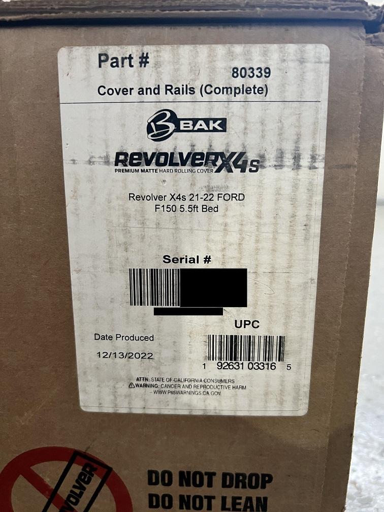 Ford F-150 Lightning REDUCED: Bak Revolver x4s - New in Box - $800 Model Number