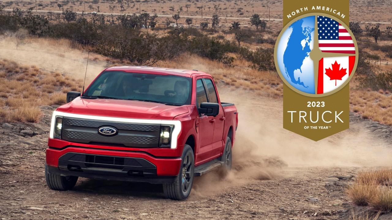 Ford F-150 Lightning 🏆 F-150 Lightning Wins 2023 North American Truck Of The Year! 3rd Consecutive NACTOY Win For Ford NACTOY 2023