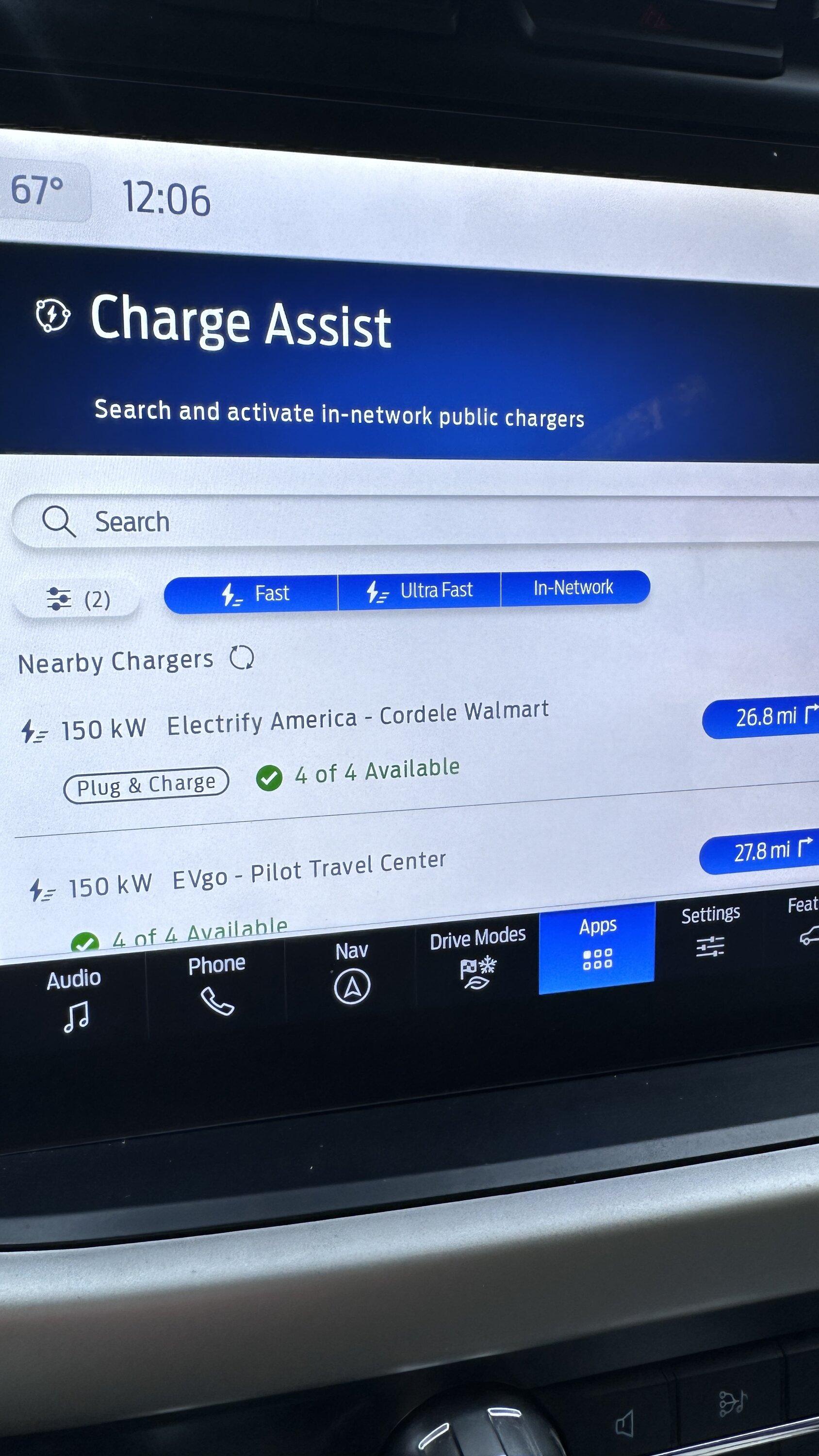 Ford F-150 Lightning New Charge Assist App Function / Feature  is Out! new charge APP screen