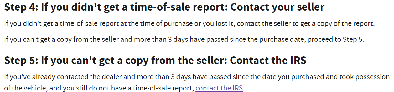 Ford F-150 Lightning Dealer screwed up tax credit paperwork (Post 62) no time of sale report