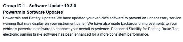 Ford F-150 Lightning OTA Software Update 10.3.0 - Powertrain, Battery, Parking Brake OTA_10-3_Notes