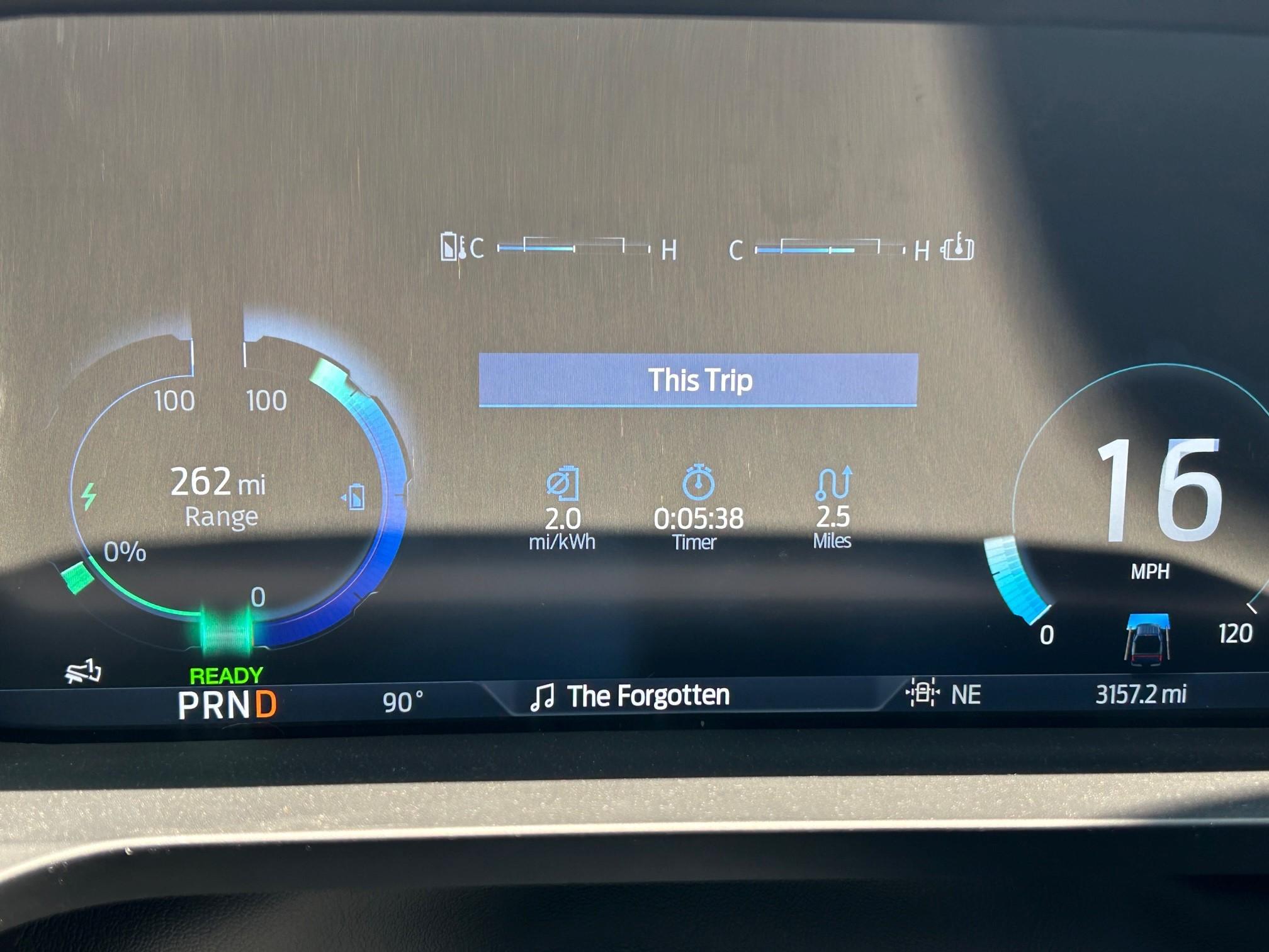 Ford F-150 Lightning "Motor Coolant Over Temperature" overheat 3