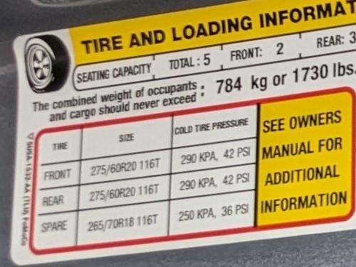 Ford F-150 Lightning Max Tongue Weight payload