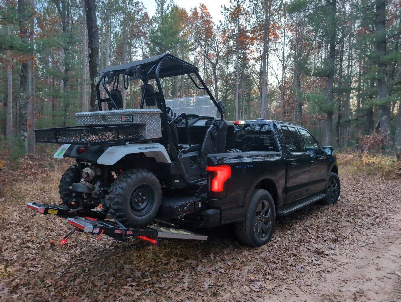 Ford F-150 Lightning Mad Ramps for Hauling <50" ATV/SxS photo_2024-10-28_15-59-21