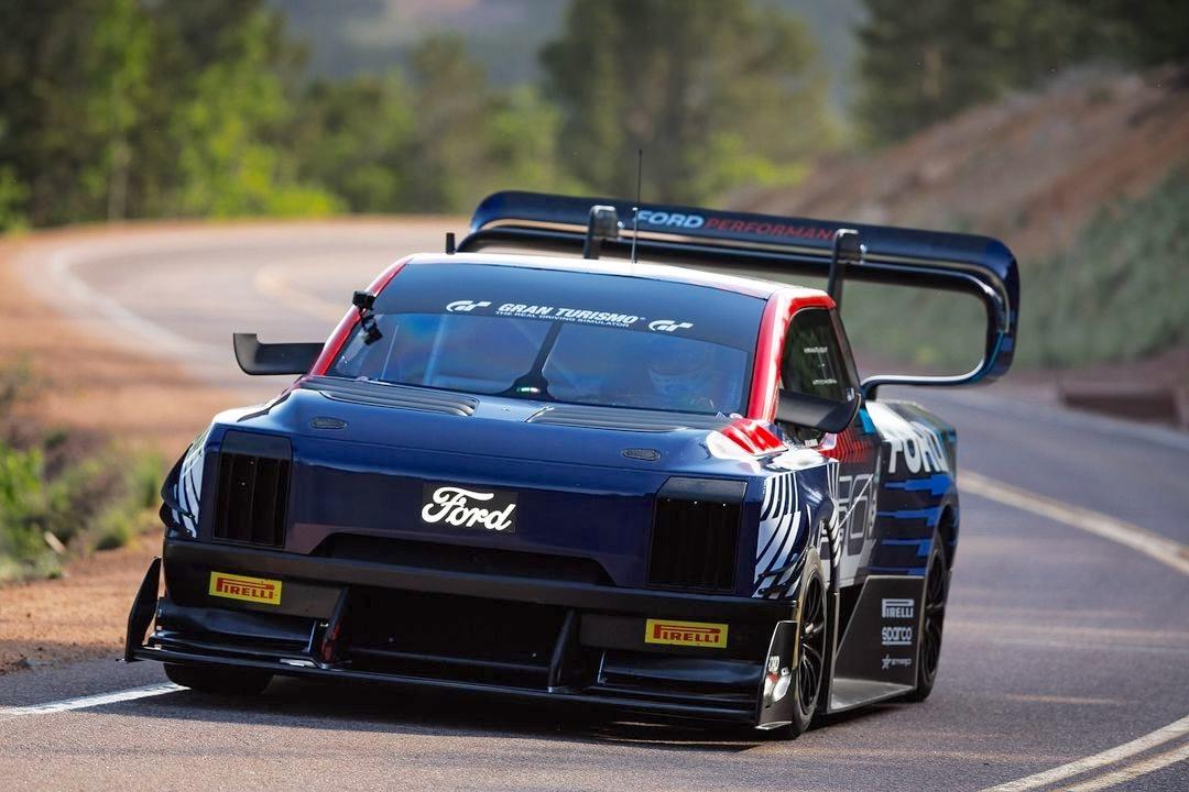 Ford F-150 Lightning F-150 Lightning SuperTruck EV Demonstrator Wins 2024 Pikes Peak Hill Climb! Pikes Peak F-150 Lightning SuperTruck EV Demonstrator 2