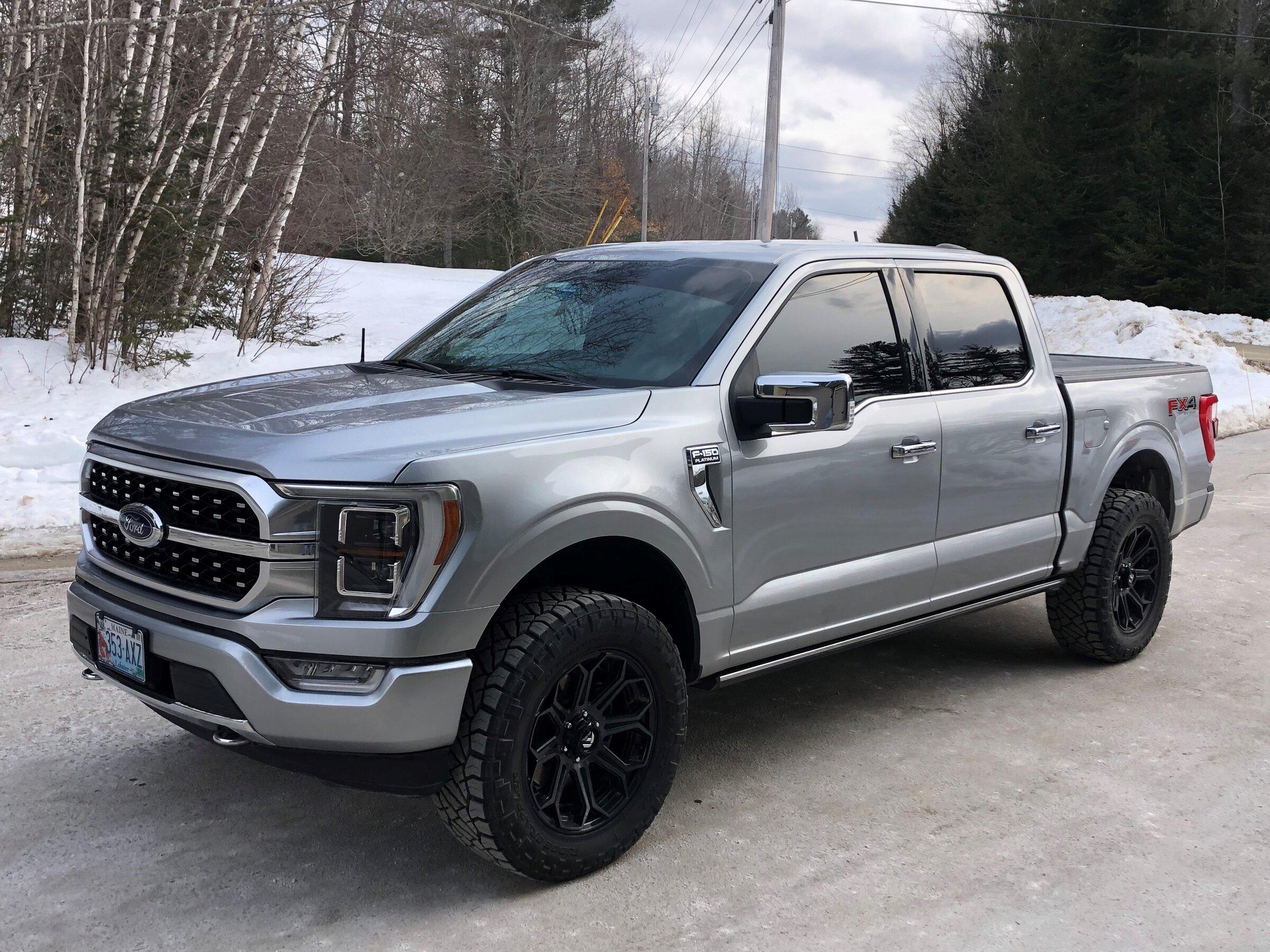 Ford F-150 Lightning 2021 F-150 Platinum on 34's Platinum