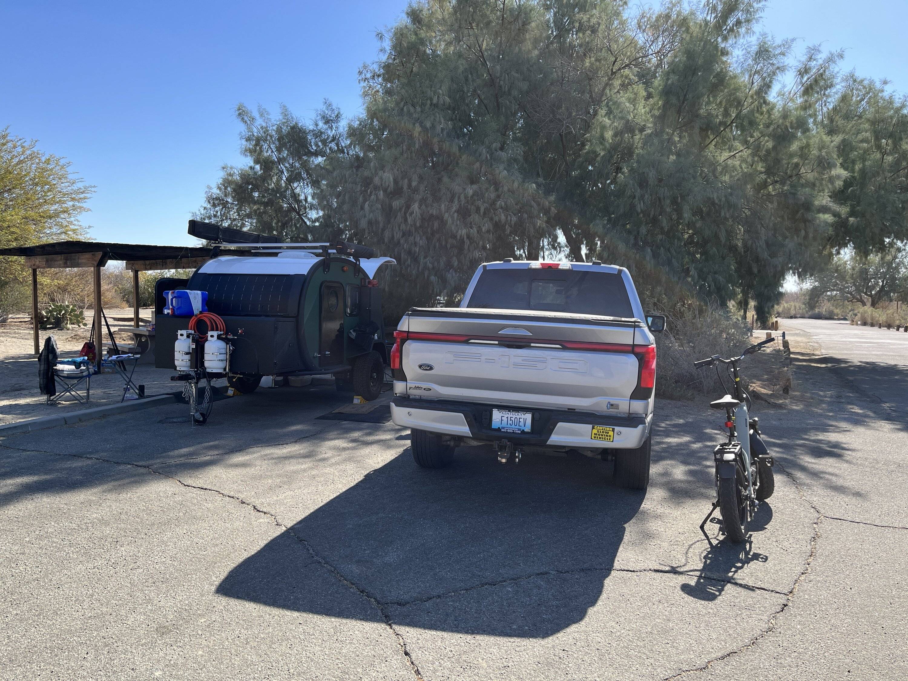 Ford F-150 Lightning Living Lightning On The Road Post Camp Truck.JPG