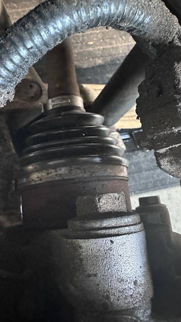 Ford F-150 Lightning Replaced:  Rear Driver DRIVE AXLE...  under warranty @ 49,000 miles probably a leaky cv boot