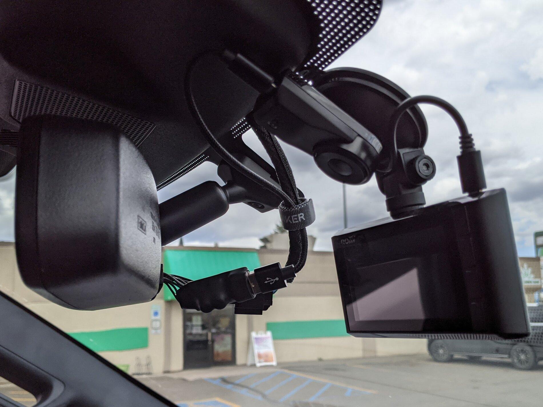 Garmin Dash Cam Mini 2 with Dongar mirror adapter  Ford Lightning Forum  For F-150 Lightning EV Pickup: News, Owners, Discussions, Community