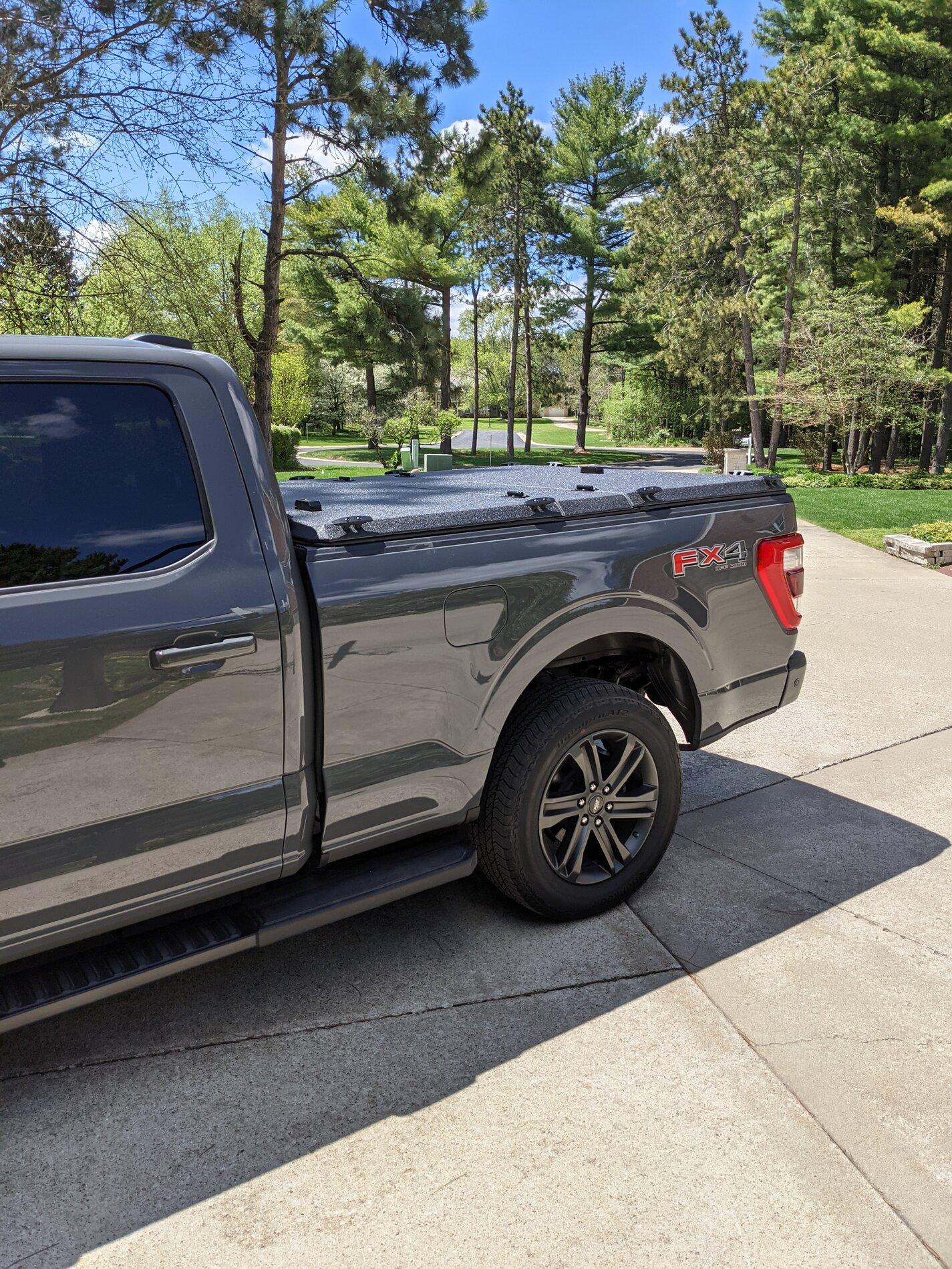 Ford F-150 Lightning Trying to find the light at the end of my tonneau search PXL_20210505_180847624