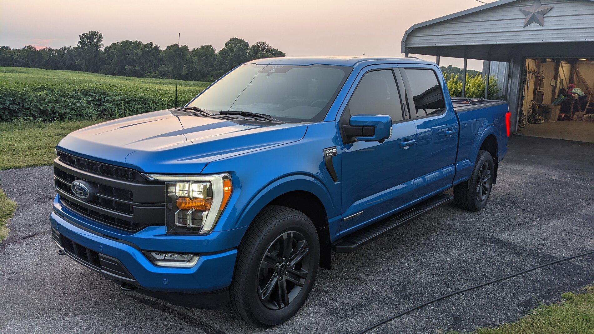 Ford F-150 Lightning Weathertech mud flaps, anyone install them?  Got pics? PXL_20210810_003510249