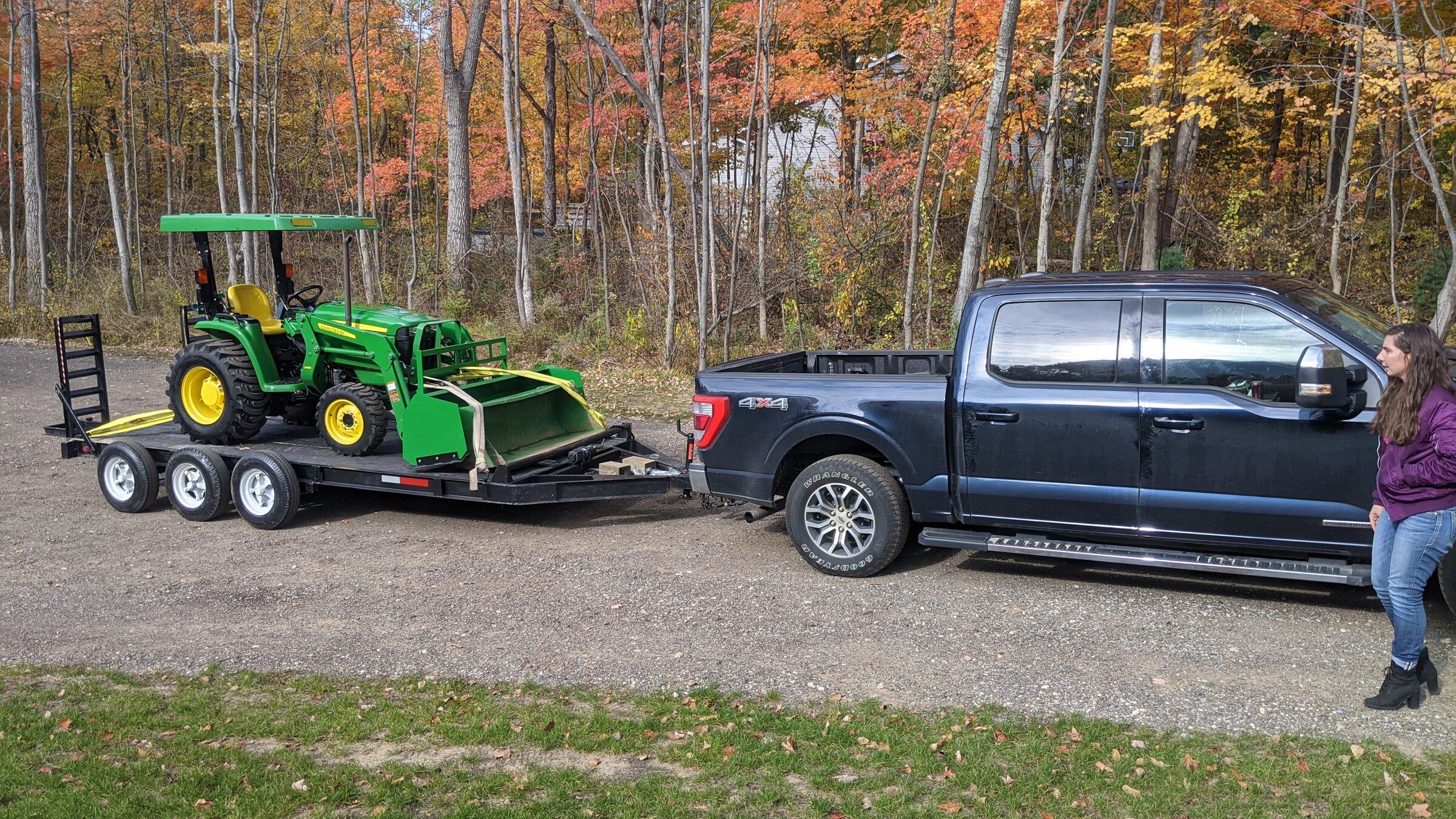 Ford F-150 Lightning 3.5l Ecoboost first tow observations & concerns PXL_20211104_184911586