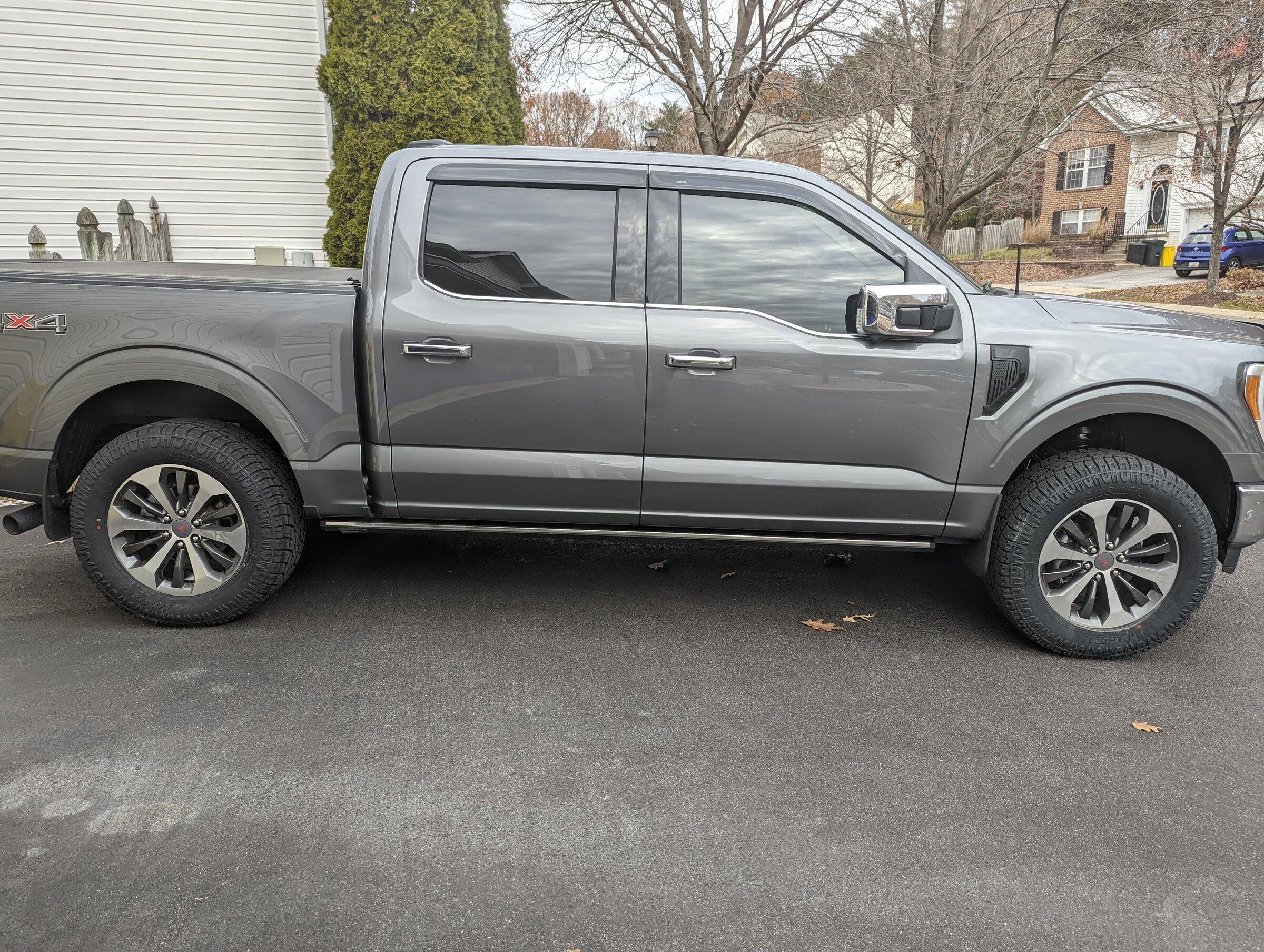 Ford F-150 Lightning Anyone tint front window on Carbonized Grey - '21 F-150? PXL_20211203_190834591 (1)