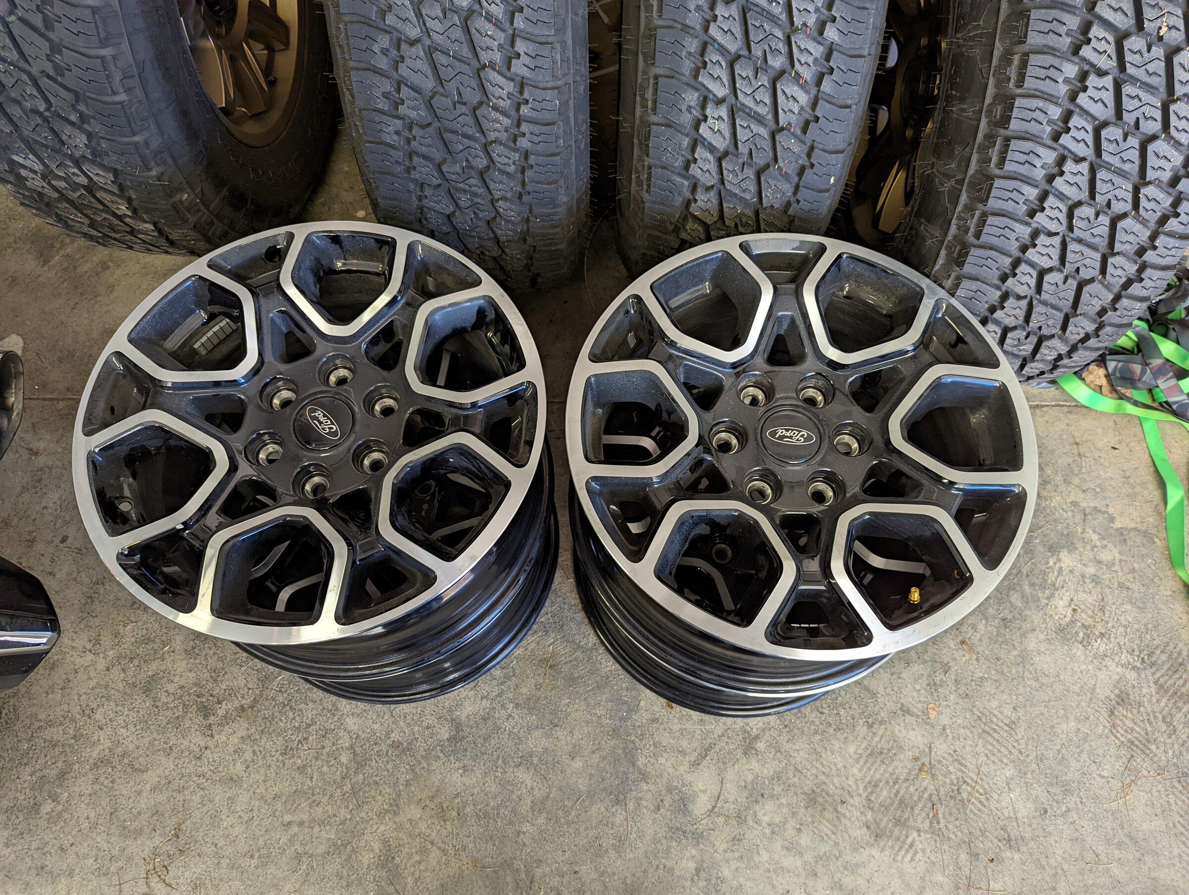 Ford F-150 Lightning 18" Sport Wheels (wheels only, no tires) PXL_20211222_210849634